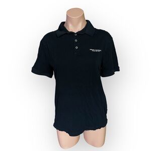 Armani Exchange Men’s Small Black Milan/New York Jersey Polo